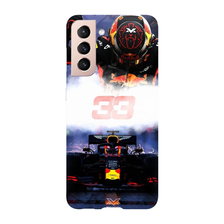 A tok kompatibilis a Samsung Galaxy A54 5G, Viceversa, Aston Martin Number 33 Formula 1 Red Bull modellel, szilikon, TPU