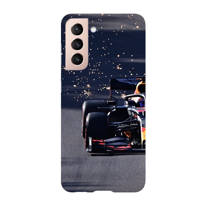 Samsung Galaxy S21 Plus, Viceversa, Aston Martin Sparks Formula 1 Red Bull modellel, szilikonnal, TPU-val kompatibilis burkolat
