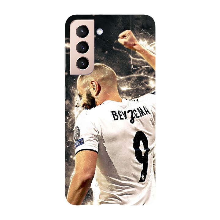 Калъф, съвместим с модел Samsung Galaxy S20, Viceversa, Benzema Number 9, силикон, TPU