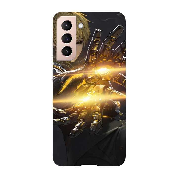 Калъф, съвместим с модел Samsung Galaxy Note 20, Viceversa, Genos Pulse One Punch Man, силикон, TPU
