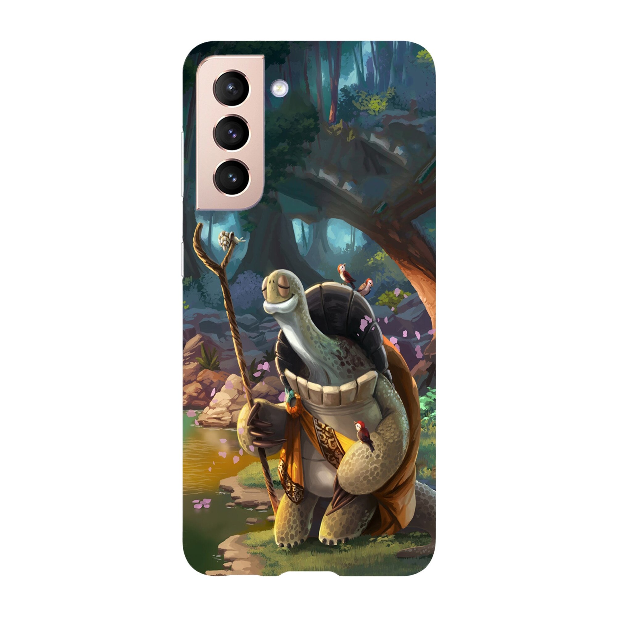 Капак, съвместим със Samsung Galaxy S20 Ultra, Viceversa, модел Grand master  Oogway Kung fu panda, Силикон, TPU - eMAG.bg