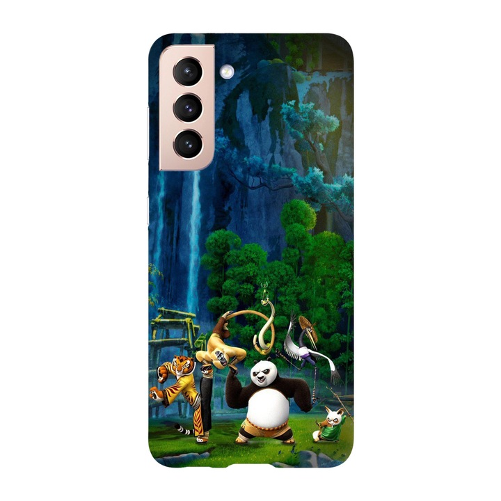 Husa compatibila cu Samsung Galaxy A23 5G, Viceversa, model Kung fu panda masters, Silicon, TPU