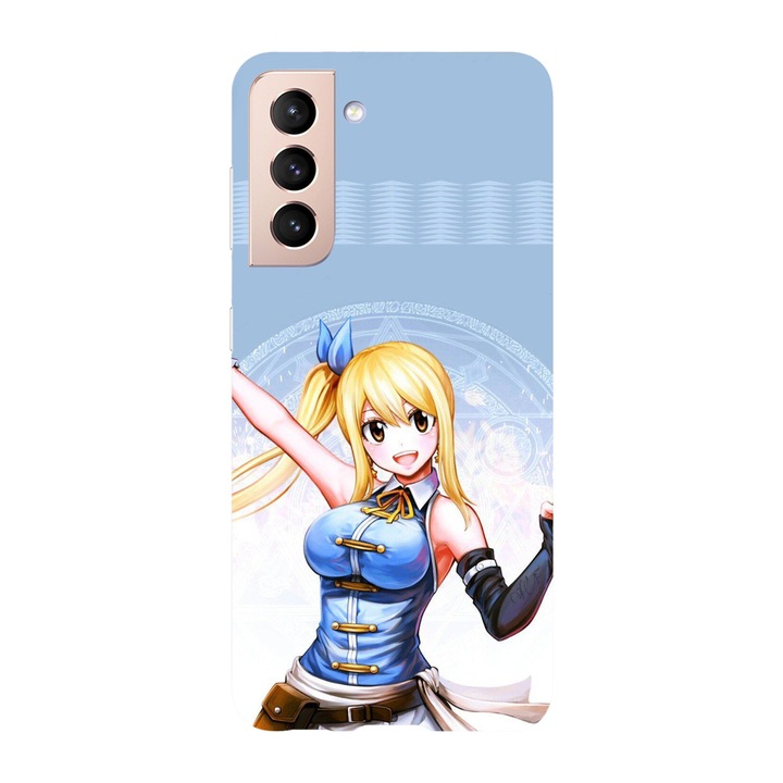 Калъф, съвместим с модел Samsung Galaxy S23 Ultra, Viceversa, Lucy Fairy Tail, силикон, TPU