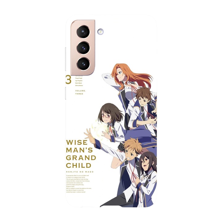 Капак, съвместим със Samsung Galaxy Note 20, Viceversa, модел Manga Volume 3 Wise Mans Grandchild, силикон, TPU