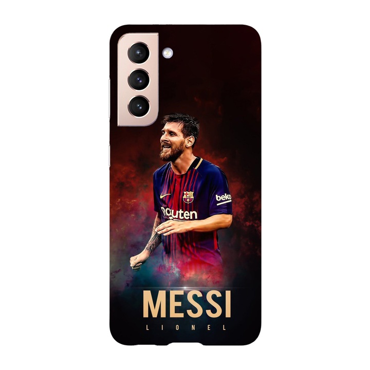 Husa compatibila cu Samsung Galaxy S22 Plus, Viceversa, model Lionel Messi, Silicon, TPU