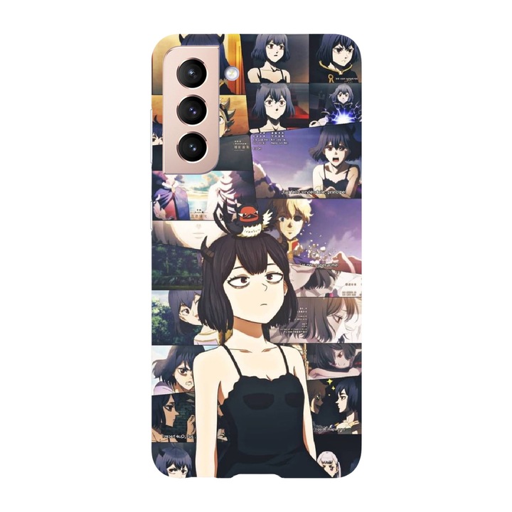 Калъф, съвместим с Samsung Galaxy S23 Ultra, Viceversa, модел Nero Black Clover, силикон, TPU