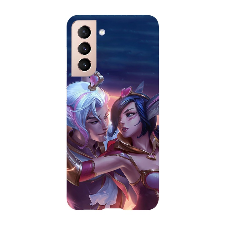 Husa compatibila cu Samsung Galaxy A23 5G, Viceversa, model Rakan and Xayah, Silicon, TPU