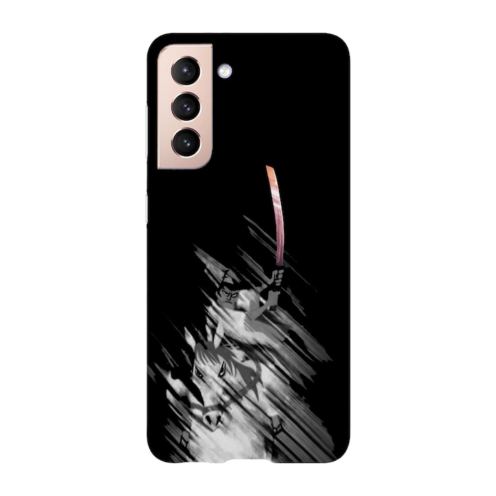 Калъф, съвместим с Samsung Galaxy Note 20, Viceversa, Samurai Jack dashed art model, силикон, TPU