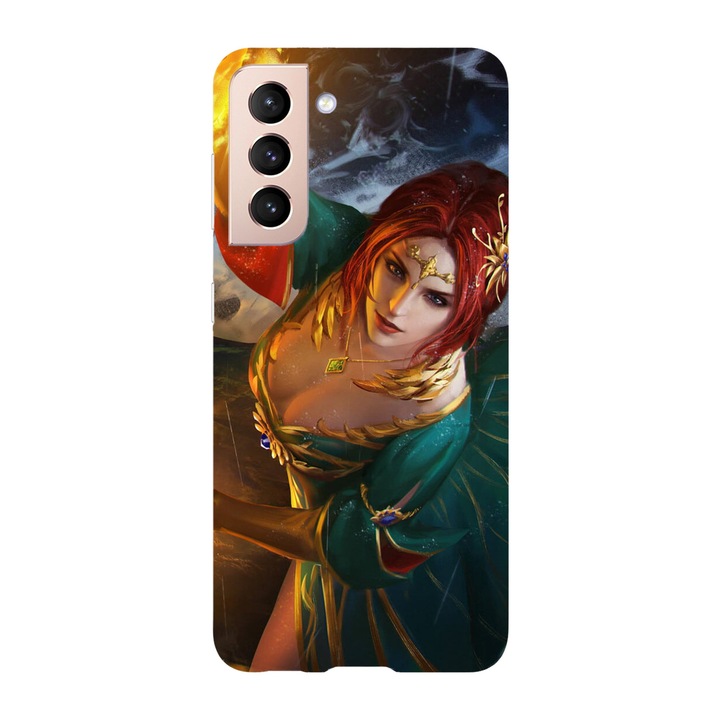A tok kompatibilis a Samsung Galaxy S23 Ultra, Viceversa, Triss Merigold The Witcher modellekkel, Szilícium, TPU