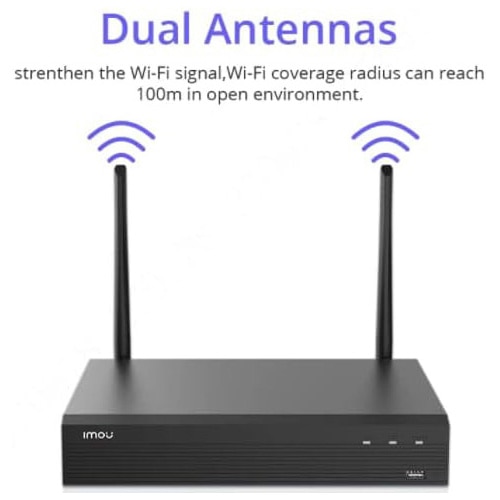 NVR IP Dahua de 8 canales 12MP: Potencia y versatilidad para una