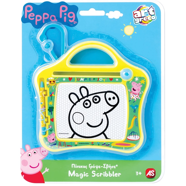 Tablita magnetica AS - Peppa Pig, Magic Scribbler