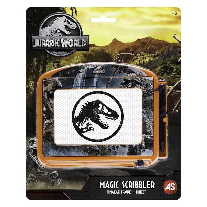 Tablita magnetica AS - Jurassic World, Magic Scribbler