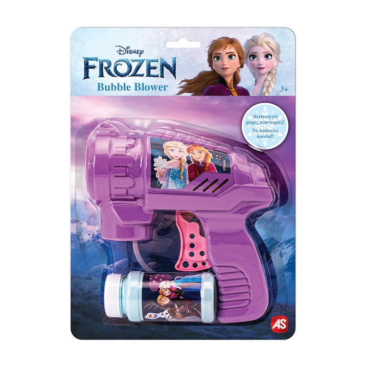 Пистолет за сапунени мехурчета AS - Disney Frozen