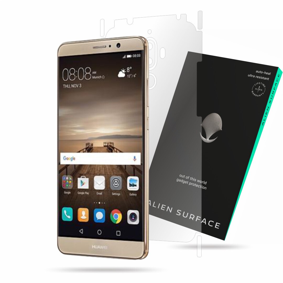 Folie Alien Surface, Huawei Mate 9, protectie spate, laterale