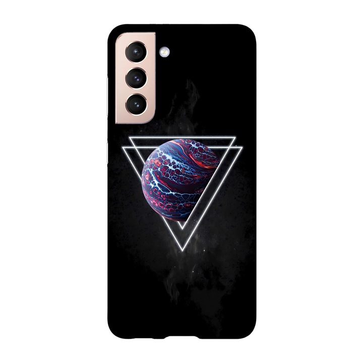 Калъф, съвместим с Samsung Galaxy Note 20 Ultra, Viceversa, модел Alien Planet, силикон, TPU