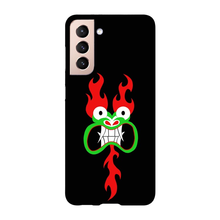 Кейс съвместим с Samsung Galaxy Note 20, Viceversa, модел Angry Aku Samurai Jack, силикон, TPU