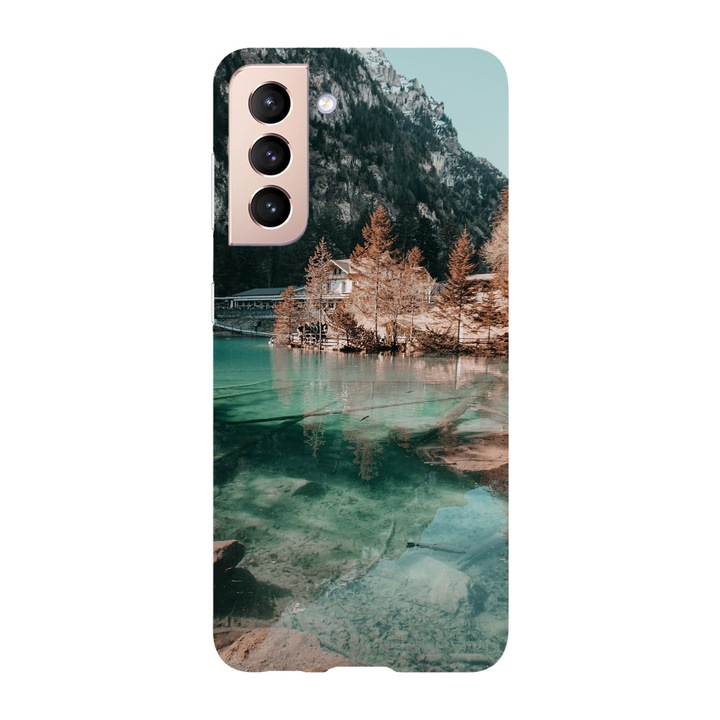 Калъф, съвместим с Samsung Galaxy Note 20, Viceversa, модел Blausee Switzerland, Silicon, TPU