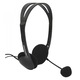 Esperanza EH102, Setul cu Casca Stereo cu Microfon si Control al Volumului, 2, 5m, Negru