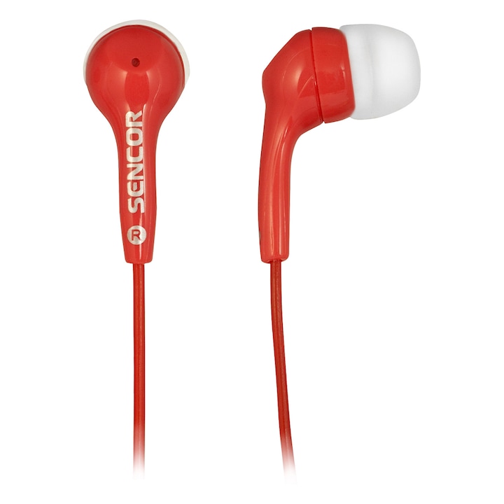 Sencor SEP 120 fülhallgató, Piros