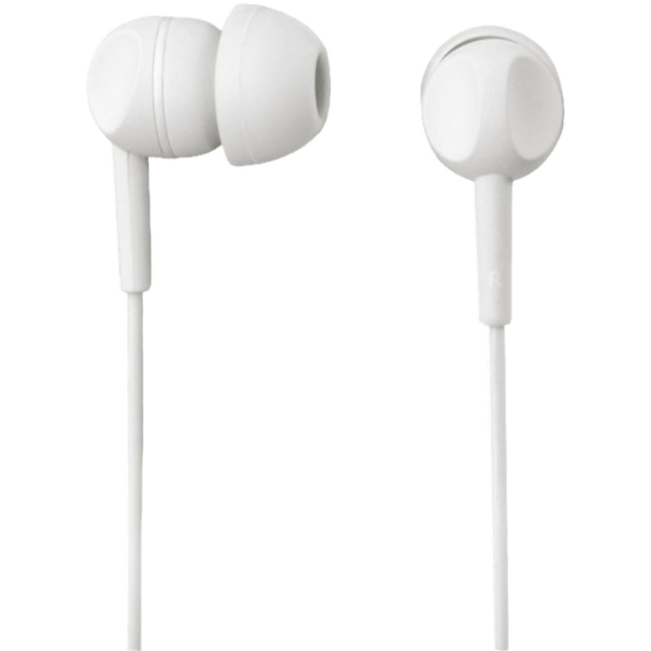 Thomson univerzális sztereó felvevős fülhallgató - 3,5 mm jack - Thomson EAR3005W In-Ear Earphones - fehér
