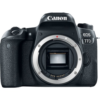Aparat foto DSLR Canon EOS 77D, 24.2MP, Body, Wi-Fi, Negru Aparat foto DSLR Canon EOS 77D, 24.2MP, Body, Wi-Fi, Negru