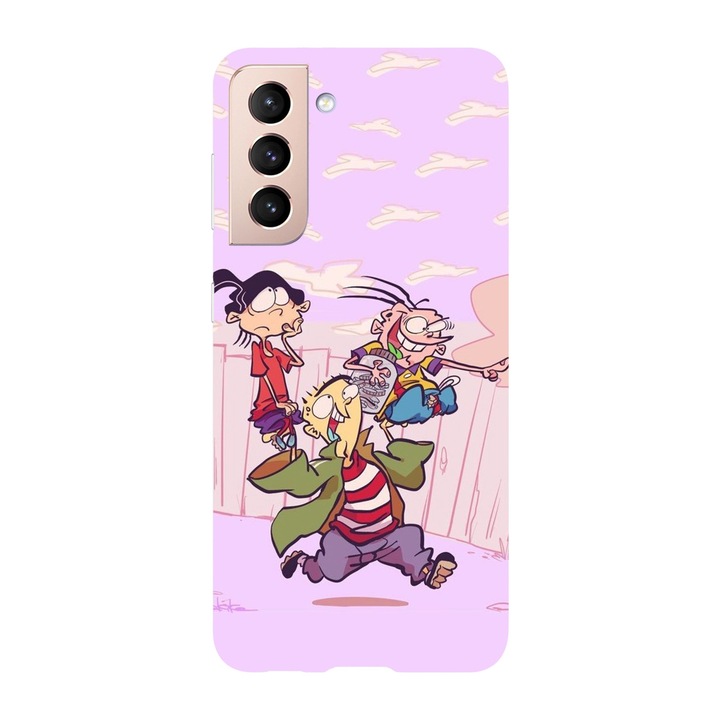Калъф, съвместим със Samsung Galaxy Note 20, Viceversa, модел Ed Edd и Eddy Adventures, Silicon, TPU