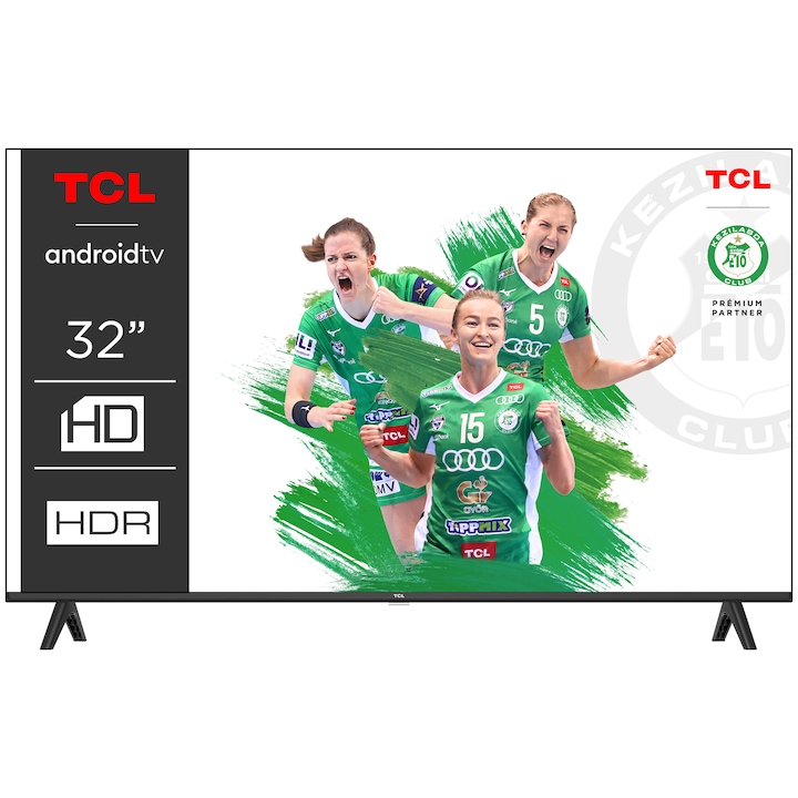 TCL 32S5400A Smart LED Televízió, 80 cm, HD Ready, Android TV