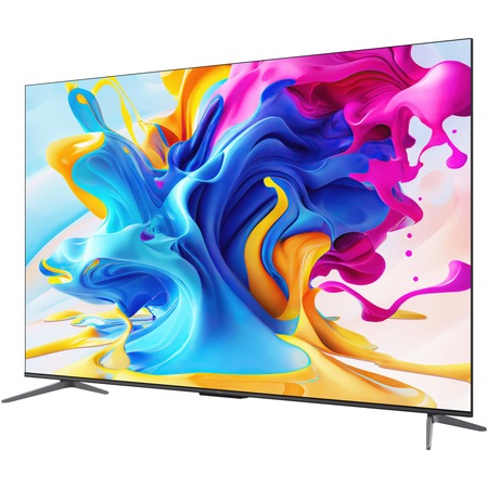 Телевизор TCL 65C645, 65" (164 см), Smart Google TV, 4K Ultra HD, Клас G, QLED