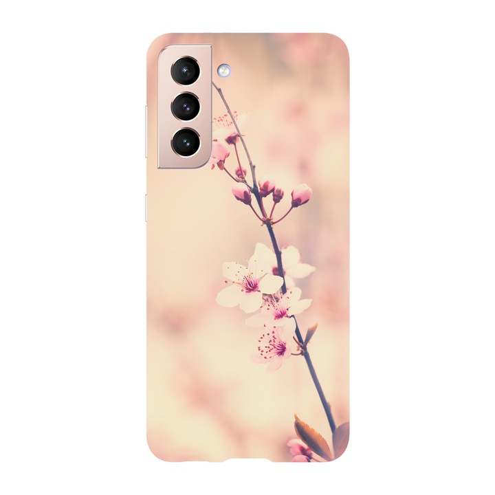Калъф, съвместим с Samsung Galaxy Note 20, Viceversa, модел Vintage cherry blossom, силикон, TPU