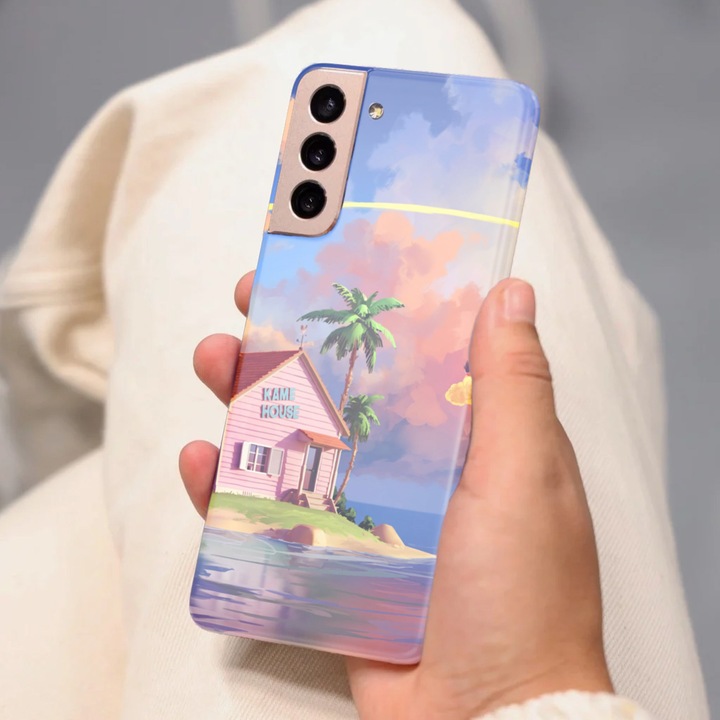 Samsung Galaxy A23 5G, Viceversa, Dragon Ball Kame House modellel, szilikonnal, TPU-val kompatibilis burkolat