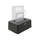 Docking Station Delock 63957, USB 3.1 C - 2x SATA HDD/SSD, 2.5"+ 3.5", Clone