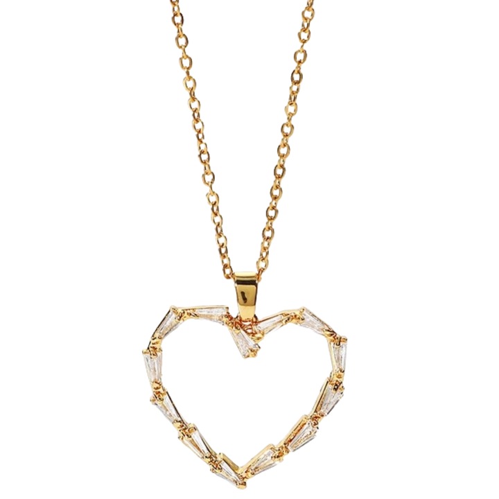 Női nyaklánc, Izmael, Rozsdamentes acél, Arany