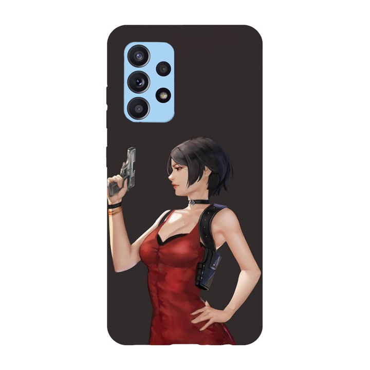 Husa compatibila cu Samsung Galaxy A71, Viceversa, model Ada Wong Resident Evil 2, Silicon, TPU