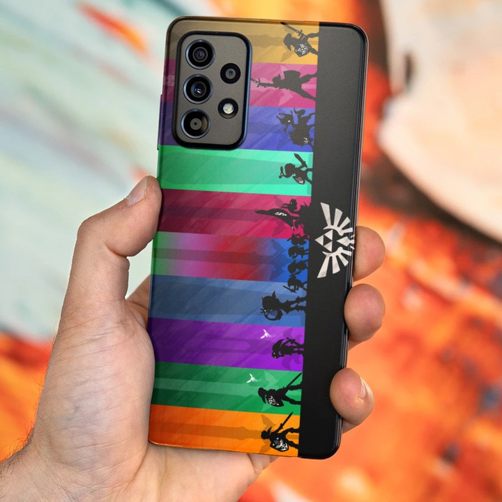 Tok kompatibilis: Samsung Galaxy A73 5G, Viceversa, modell Minden játék The Legend of Zelda, Silicon, TPU