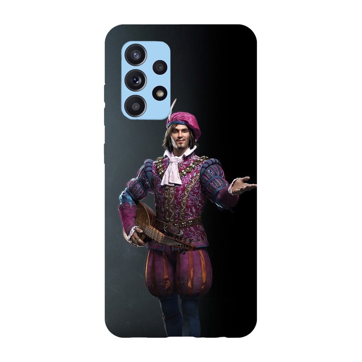 Husa compatibila cu Samsung Galaxy A22 4G, Viceversa, model Dandelion The Witcher, Silicon, TPU