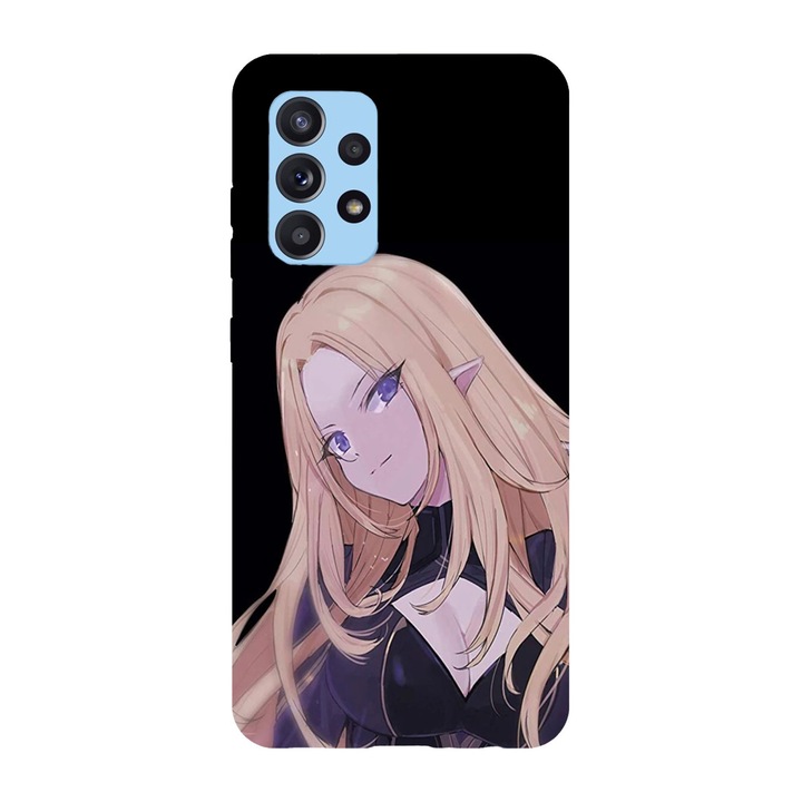 Husa compatibila cu Samsung Galaxy A72, Viceversa, model Alphas Portrait The Eminence in Shadow, Silicon, TPU