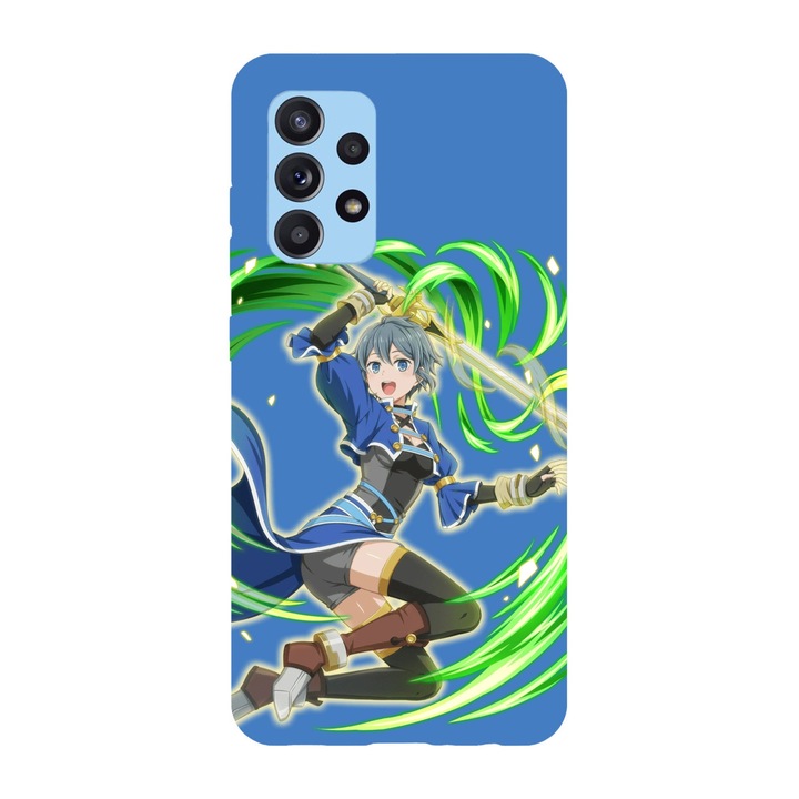 Husa compatibila cu Samsung Galaxy A72, Viceversa, model Ardee DanMachi, Silicon, TPU