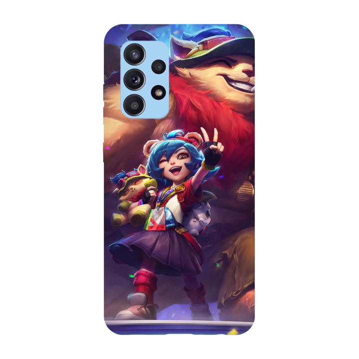 Husa compatibila cu Samsung Galaxy A53 5G, Viceversa, model Annie Versary, Silicon, TPU