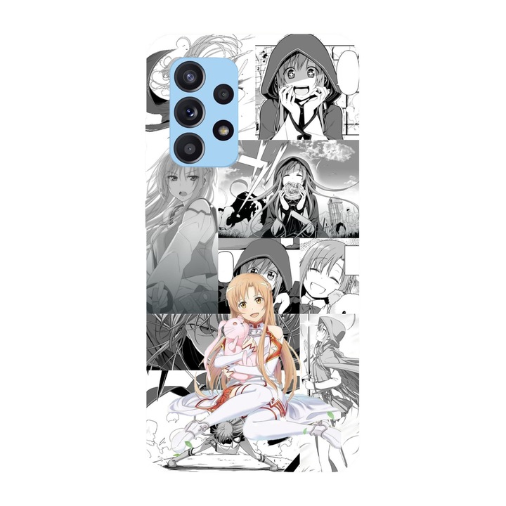Капак, съвместим с Samsung Galaxy A51 5G, Viceversa, модел Asuna Manga Sword Art Online, силикон, TPU