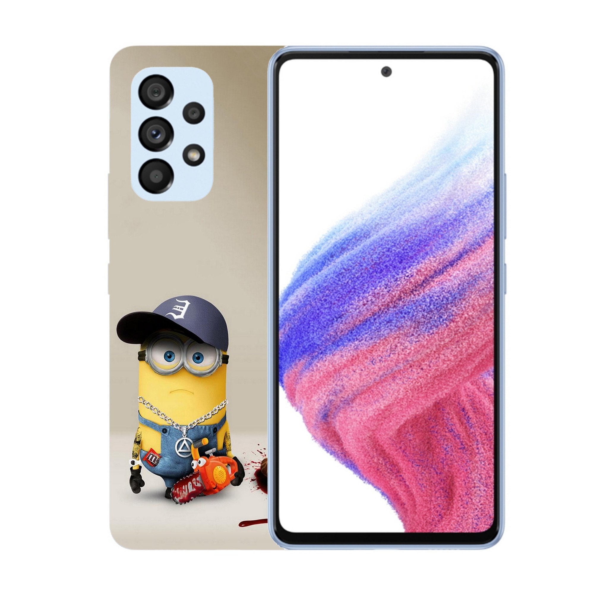 Калъф, съвместим с Samsung Galaxy A51 5G, Viceversa, модел издание Bad guy  minion, силикон, TPU - eMAG.bg