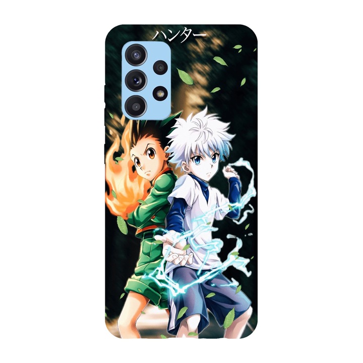 Husa compatibila cu Samsung Galaxy A72, Viceversa, model Gon and Killua Special Attacks, Silicon, TPU