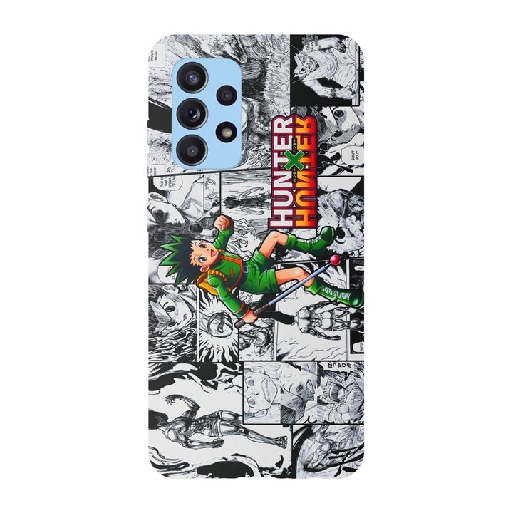 Husa compatibila cu Samsung Galaxy A72, Viceversa, model Gon Freecss Hunter x Hunter, Silicon, TPU