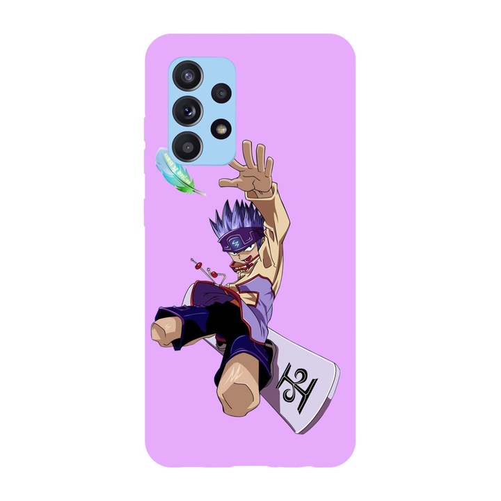 Husa compatibila cu Samsung Galaxy A22 4G, Viceversa, model Horohoro Shaman King, Silicon, TPU