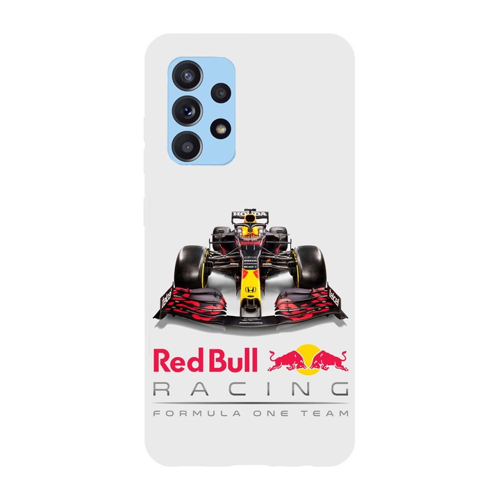 Husa compatibila cu Samsung Galaxy A72, Viceversa, model Honda Formula 1 Team Red Bull Racing, Silicon, TPU