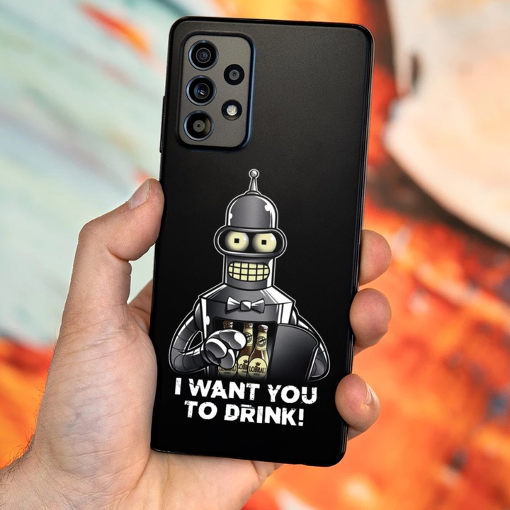 A tok kompatibilis a Samsung Galaxy A52s, Viceversa modellekkel, Futurama, Szilikon, TPU modellekkel