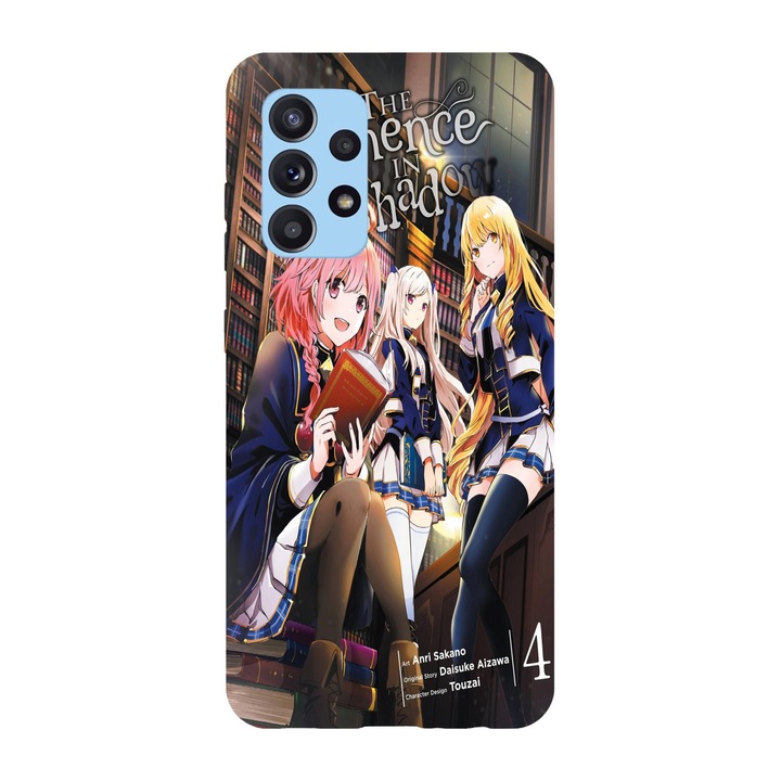Husa compatibila cu Samsung Galaxy A22 4G, Viceversa, model Manga Volume 4 The Eminence in Shadow, Silicon, TPU