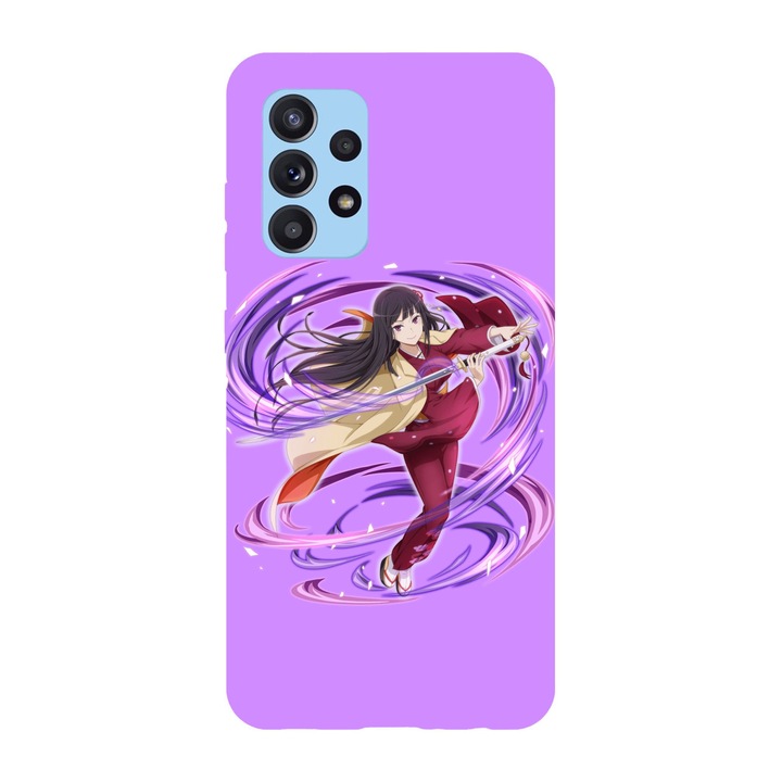 Husa compatibila cu Samsung Galaxy A71, Viceversa, model Kaguya DanMachi, Silicon, TPU