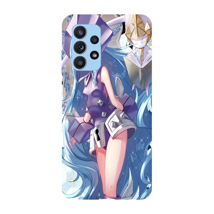 Husa compatibila cu Samsung Galaxy A72, Viceversa, model Iron Maiden Jeanne Shaman King, Silicon, TPU