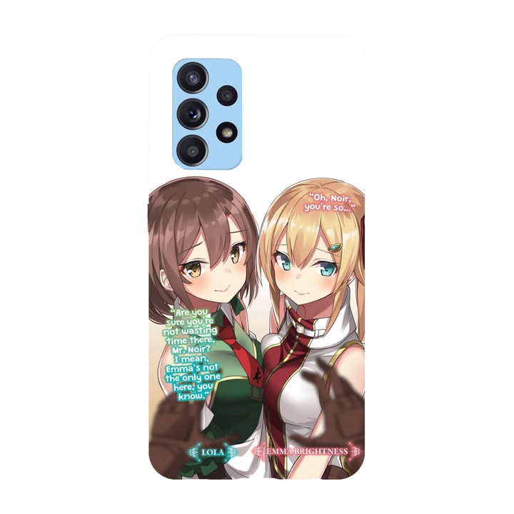 Husa compatibila cu Samsung Galaxy A72, Viceversa, model Lola x Emma The Hidden Dungeon Only I Can Enter, Silicon, TPU