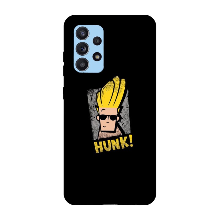 Husa compatibila cu Samsung Galaxy A22 4G, Viceversa, model Johnny Bravo Hunk, Silicon, TPU